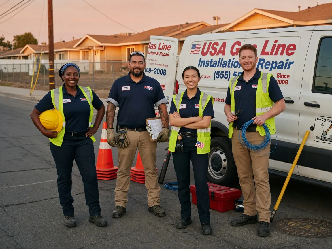 Gas Line Installation company in Chidester, AR
